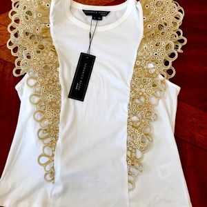 Veronica Beard Jadi Ruffled Top